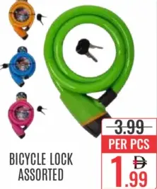 Bicycle Lock ASSORTED