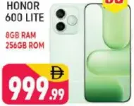 Honor هاتف 600 Lite يدعم 5G بذاكرة 8Gb Ram وسعة 256 Gb Rom