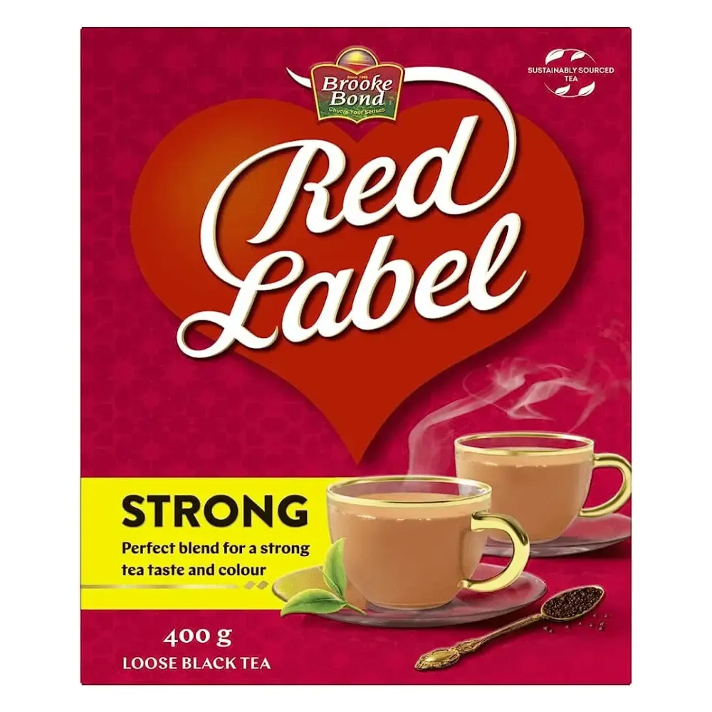 Brooke Bond مسحوق شاي العلامة الحمراء