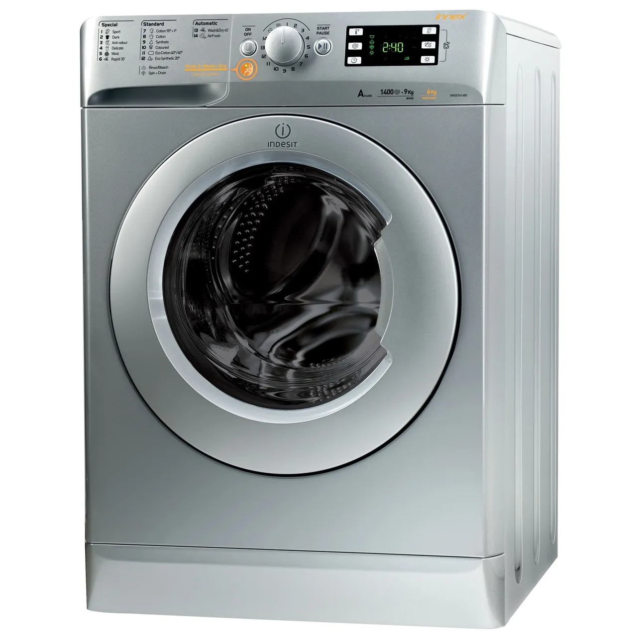 Indesit غسالة ومجفف XWDE961480X
