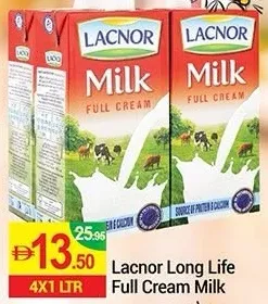 Lacnor حليب كامل الدسم