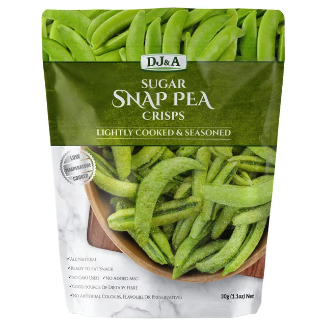 Dj&A Sugar Snap Pea Crisps