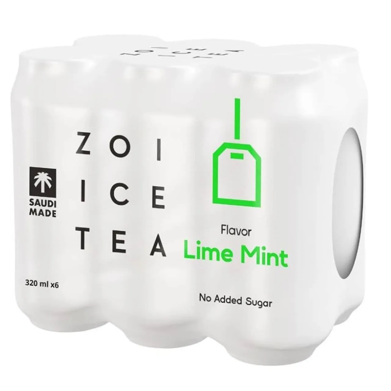 Zoi Ice Tea باللايم والنعناع بدون سكر مضاف