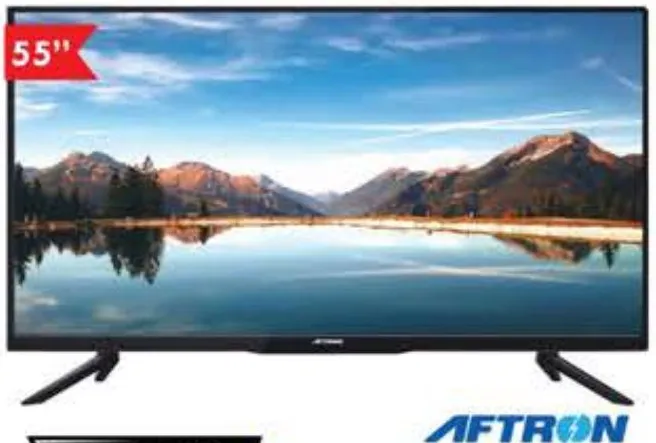 Aftron تلفزيون ذكي Led Vida 4K Afled55Uhdt2