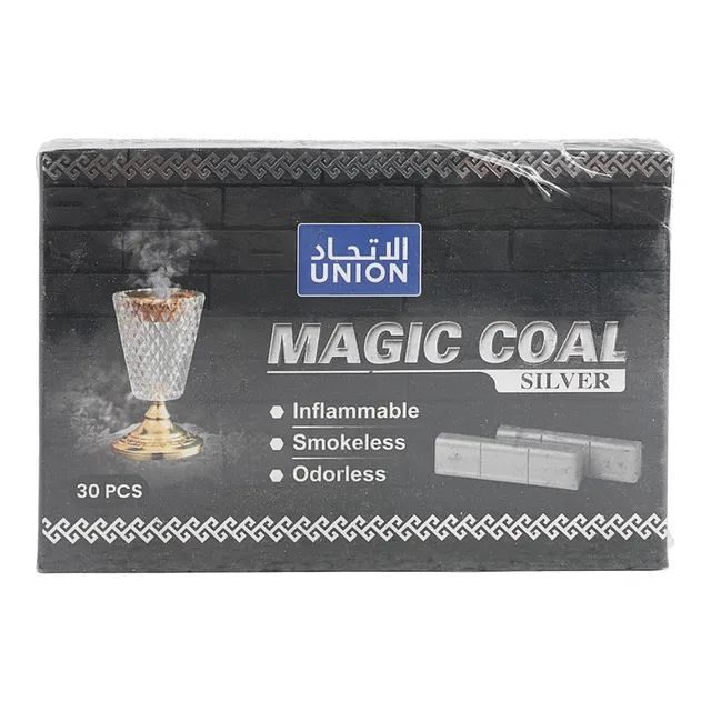 Union Magic Coal Silver, 30 Pcs