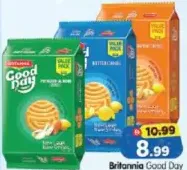 Britannia بسكويت good day بالفستق واللوز/الكاجو/الزبدة