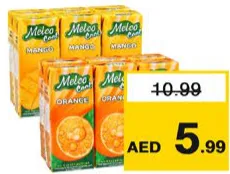 Melco مشروب بنكهة البرتقال/المانجو ميلكو