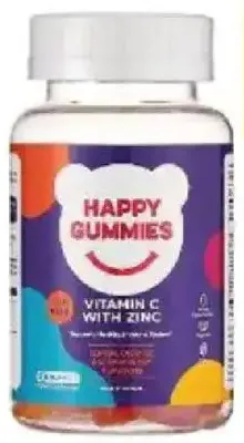 Happy Gummies فيتامين C + زنك