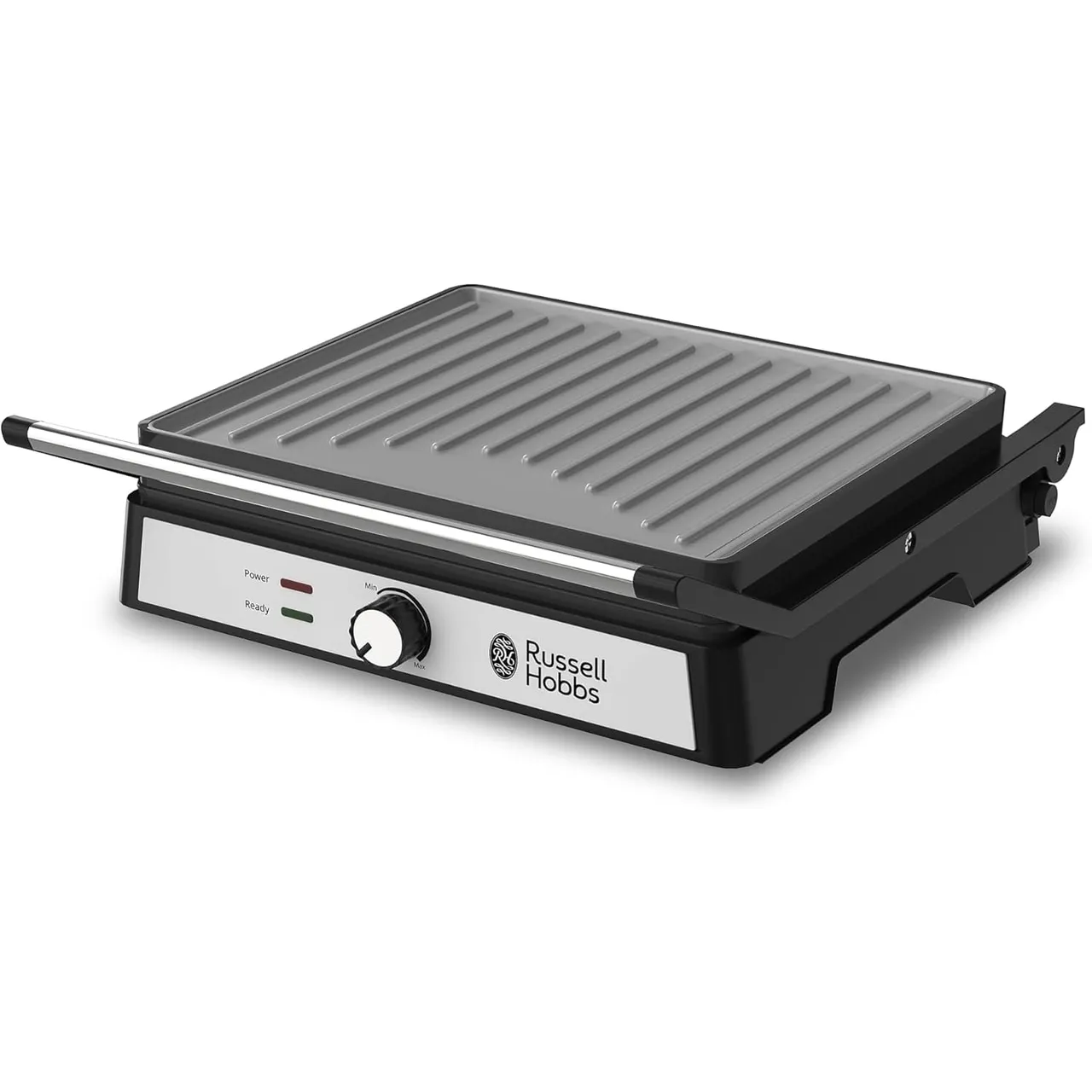 Russell Hobbs شواية وصانعة بانيني، 2000W، أسود، RH17999