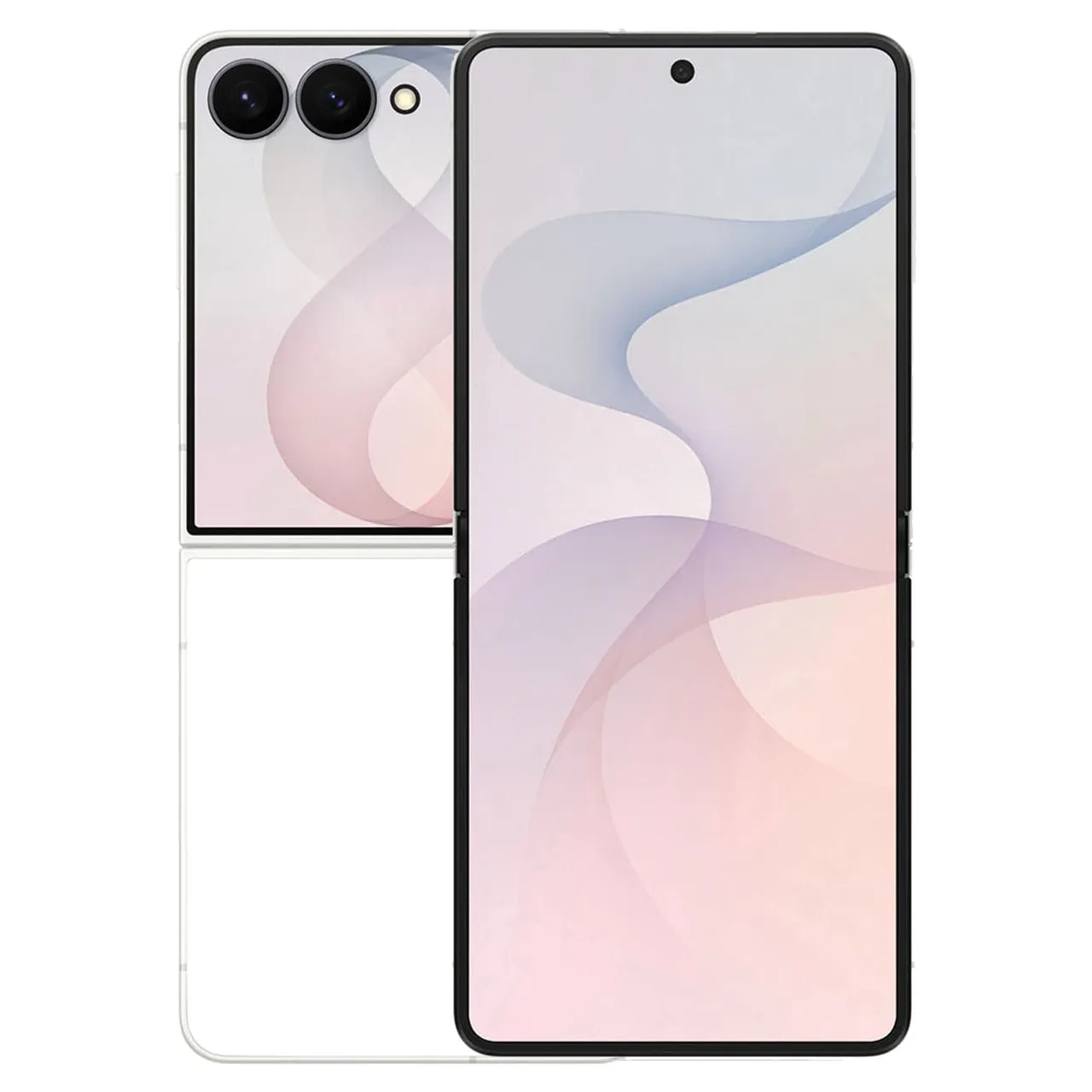 Samsung هاتف ذكي Galaxy Z Flip 8 5G، رام 12GB، تخزين 256GB، كريمي