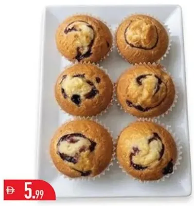 Fine Fresh Blueberry Muffin Box