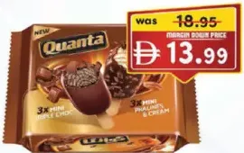 Quanta Triple Chocolate + Pralines & Cream