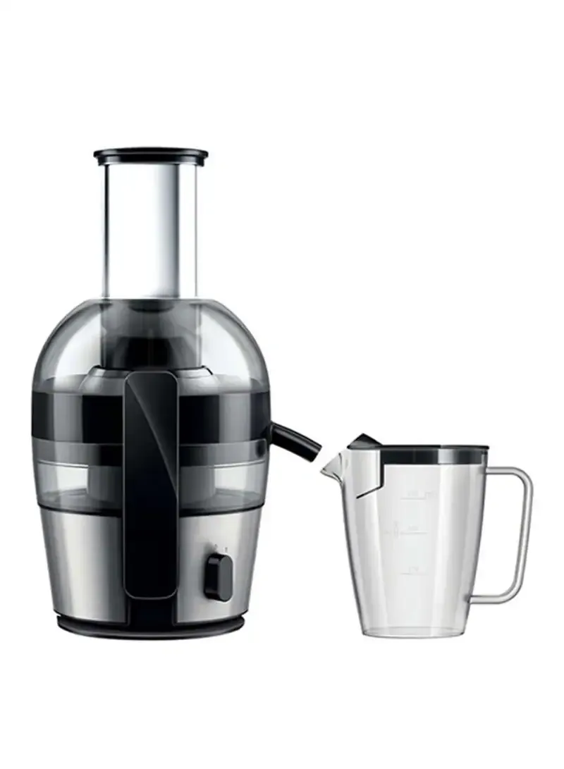 philips عصارة بقدرة 700W، P-HR1863 / 22، أسود/فضي