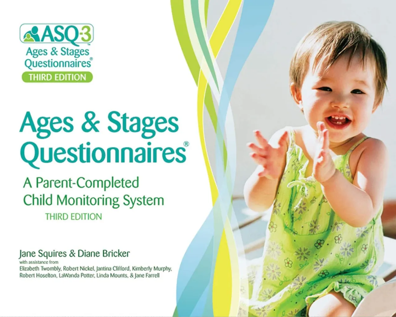 Brookes Publishing استبيانات Ages & Stages®، (ASQ-3TM): نظام مراقبة الطفل يكمله الوالدان
