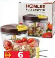 Homlee Pull Chopper 3Blade