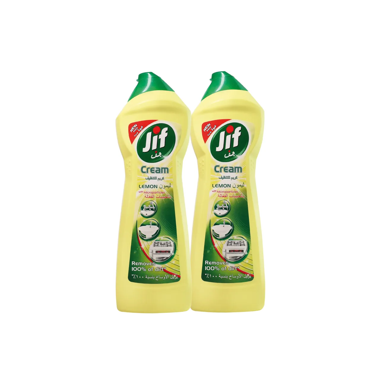 Jif منظف بالليمون Lac 500ml x 2pcs