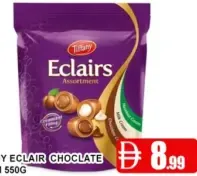 Tiffany Eclair Choclate Cream