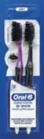 Oral-B Toothbrush Charcoal / Bacteria Medium