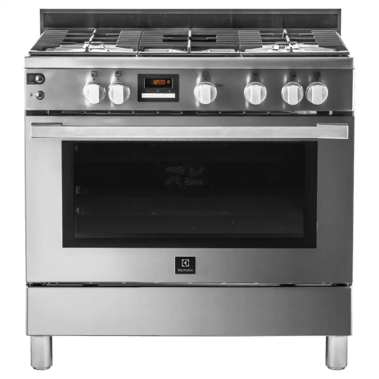 Electrolux طباخ غاز 90cm UltimateTaste 700 EKG9241Z7X ستانلس ستيل 5 شعلات