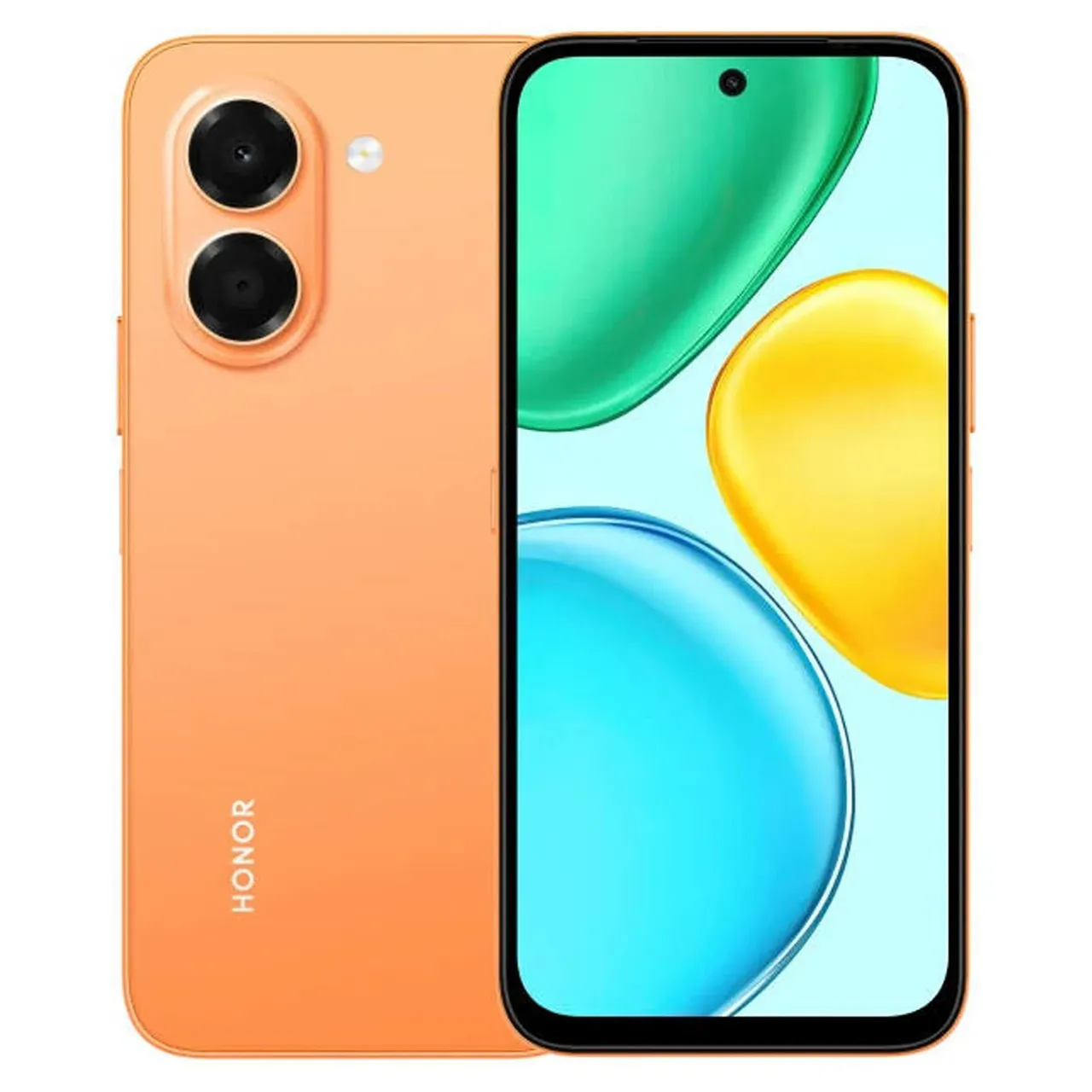 honor هاتف ذكي X7e، رام 6GB، تخزين 128GB، شبكة 4G LTE، لون Sunrise Orange
