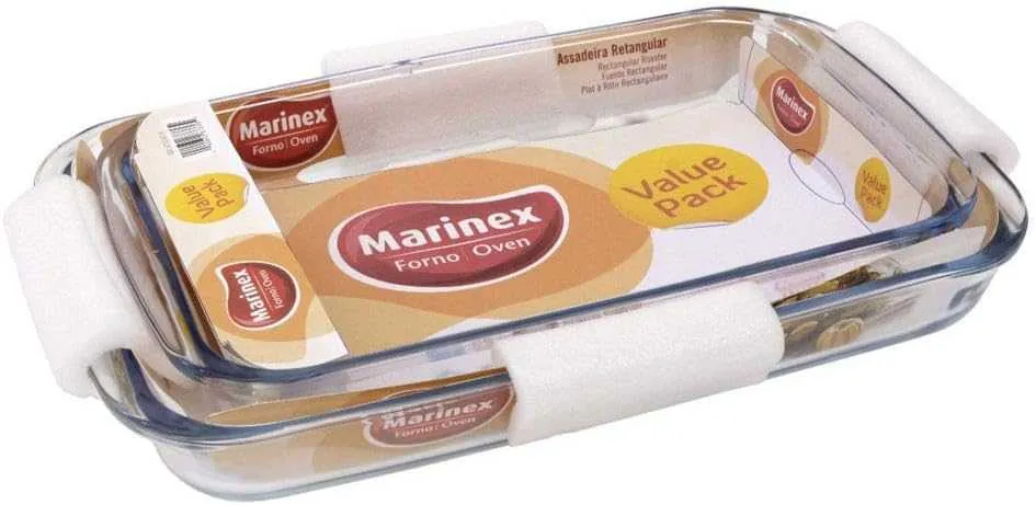 Marinex طقم صواني شوي 2 Pcs - 2’s