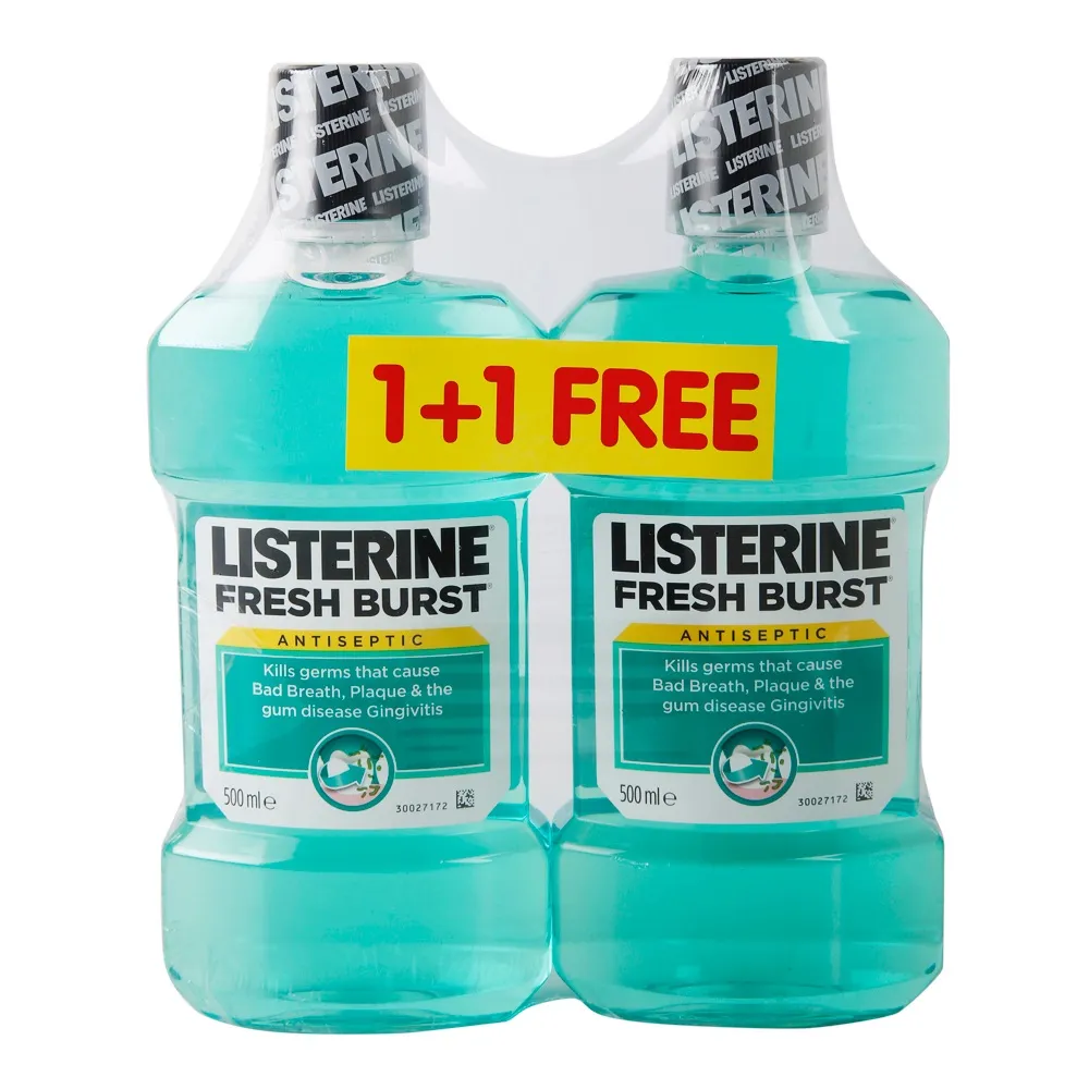 Listerine غسول فم مطهر بنكهة الانتعاش
