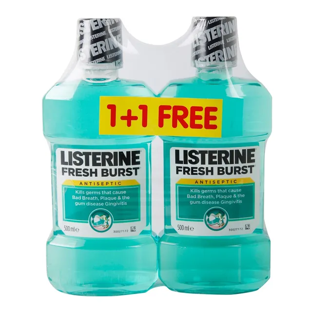 Listerine Fresh Burst Antiseptic Mouthwash