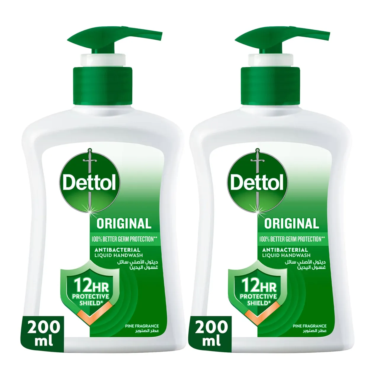 Dettol صابون سائل أصلي برائحة الصنوبر