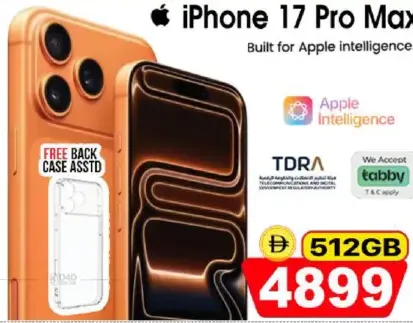 Apple iPhone 17 Pro Max 512GB (Cosmic Orange Only)