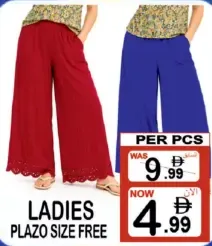 Ladies Plazo