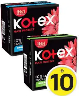 Kotex Maxi Sl. Supr Wings/ Maxipads Slim Normalwings Coco