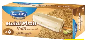 Kwality Ice Cream Kulfi Stick Multipack Pista Malai