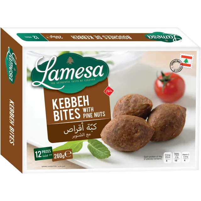 Lamesa Kebbeh Bites With Pine Nuts