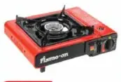 flame-on Portable Gas Stove Burner Small