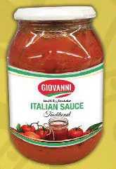 Giovanni Italian Savuce