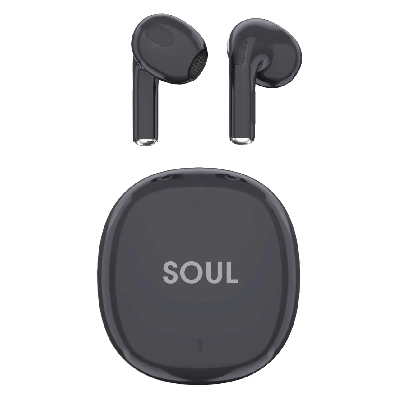 x.cell سماعات Soul داخل الأذن لاسلكية بالكامل بتقنية بلوتوث ومدعومة بالذكاء الاصطناعي، أسود