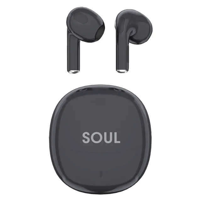 x.cell Soul AI-Powered Truly Wireless Bluetooth In-Ears Earbuds, Black