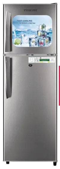Nikai Double Door Refrigerator NRF275DN
