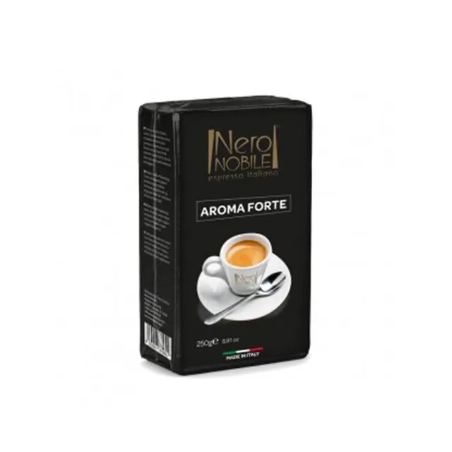 Nero Nobile Ground Roasted Caffee Macinato Aroma Forte