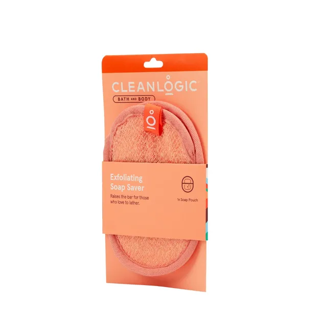 Cleanlogic Bath & Body Exfoliating Soap Saver CL-355-48