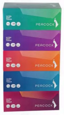 Peacock Tissue 2 Ply
