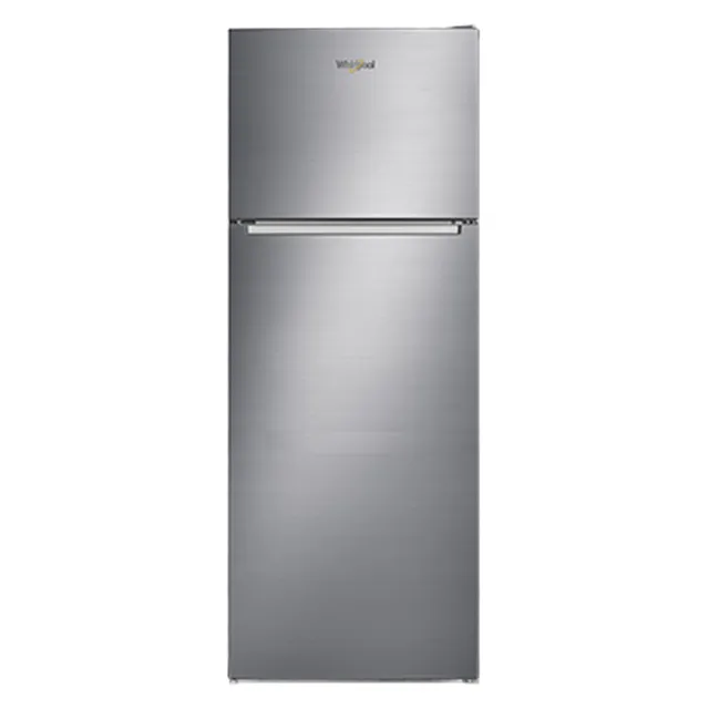 Whirlpool Top Mount Double Door Refrigerator, Inox, WTMF 701452 XME