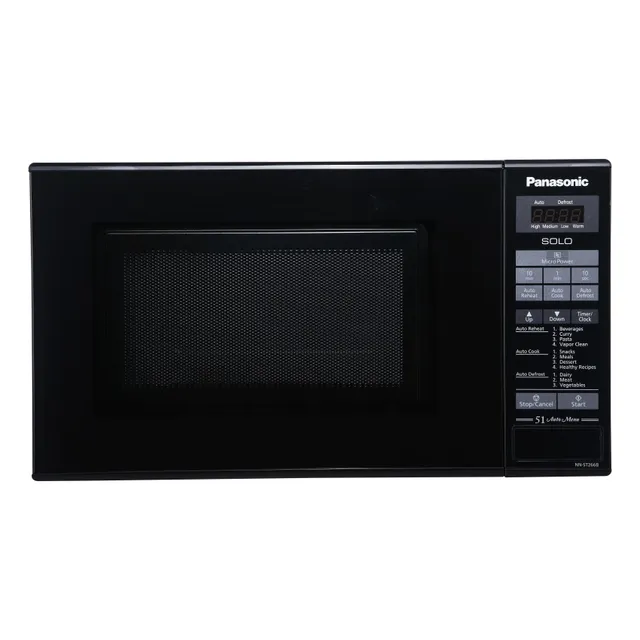 Panasonic Solo Microwave Oven NN-ST266BVTG Black