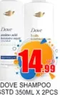 Dove Shampoo Assorted