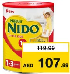 Nestlé NIDO Milk Powder Growing Up 1+
