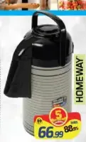 Homeway ترمس قهوة Airpot مفرغ Hw1195