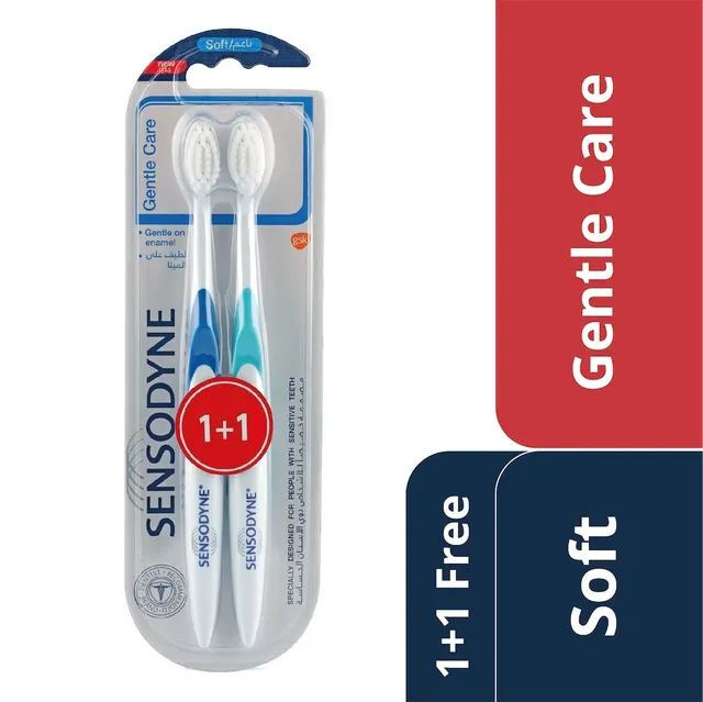 Sensodyne Gentle Tooth Brush Soft 1+1 Free