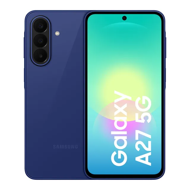 Samsung Galaxy A27 5G Smartphone, 8 GB RAM, 128 GB Storage, Blue