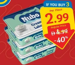 Nubo لبنة تركية كاملة الدسم نوبو