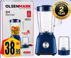 Olsenmark 2In1 Bleander 1500W